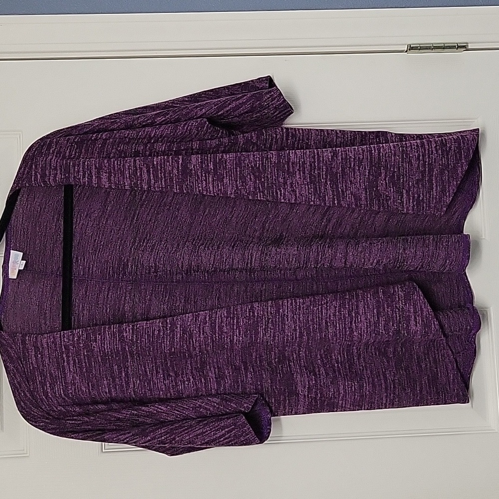 size 3 Lularoe heathered dark purple